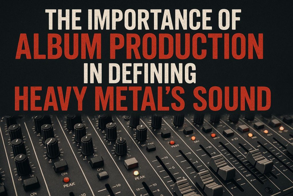 The Importance of Album Production in Defining Heavy Metal’s Sound