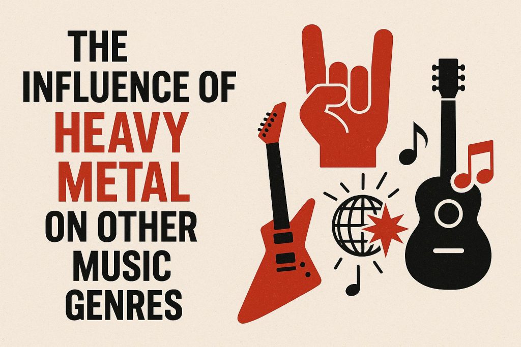 The Influence of Heavy Metal on Other Music Genres