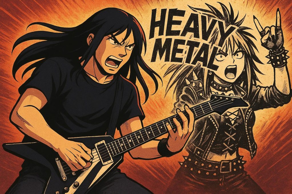 The Role of Heavy Metal in Anime and Manga