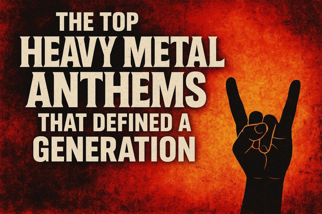 The Top Heavy Metal Anthems That Defined a Generation
