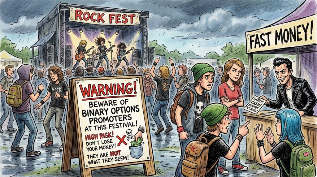 warning binary options